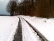 Chemin des Rappes sous la neige