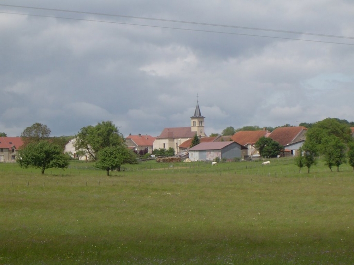Vue du village - Francourt