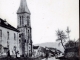 L'église, vers 1911 (carte postale ancienne).