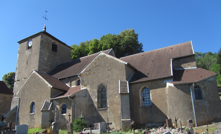 L'Eglise Romane - Montjustin-et-Velotte