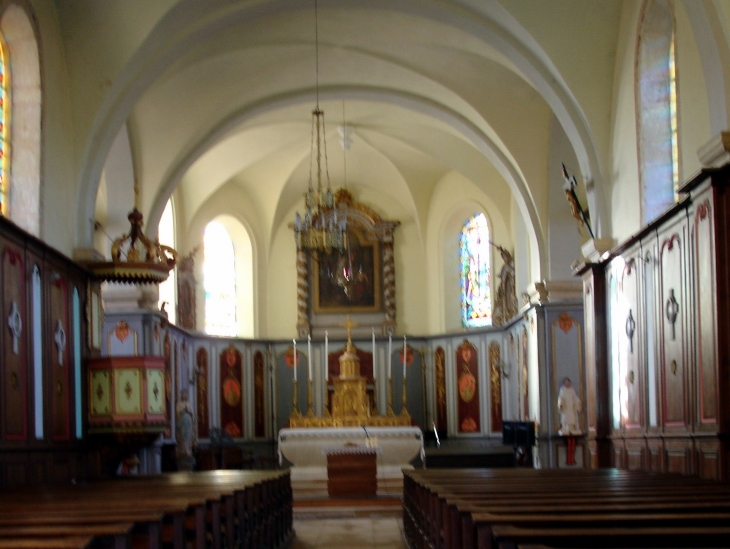Intérieur de l'église - Semmadon