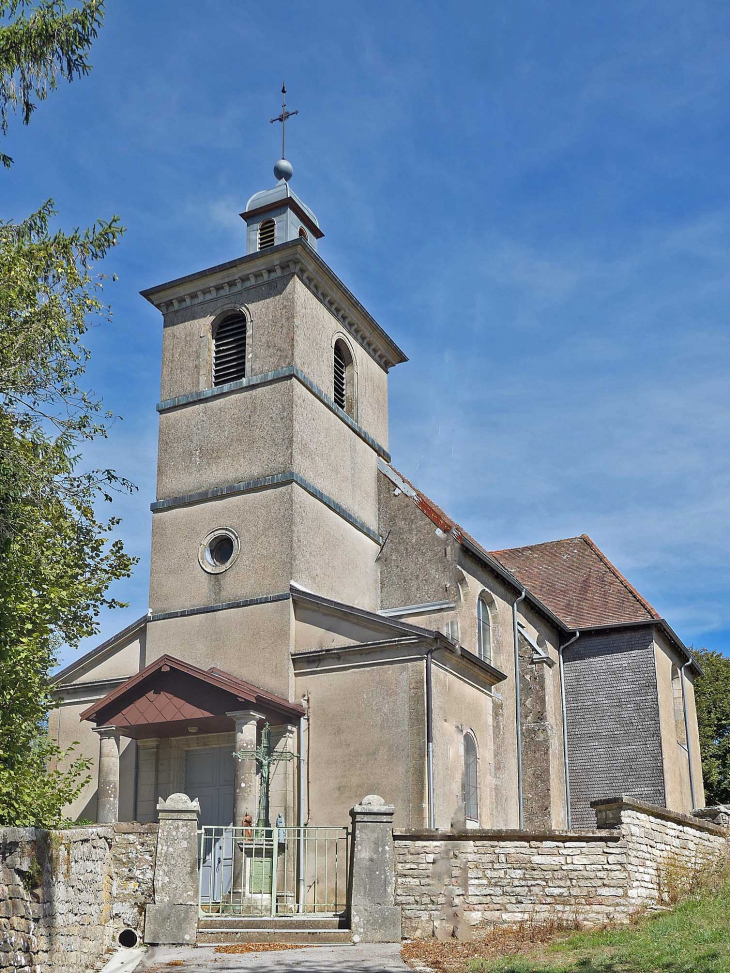 L'église - Villers-Chemin-et-Mont-lès-Étrelles