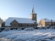 Eglise sous la neige