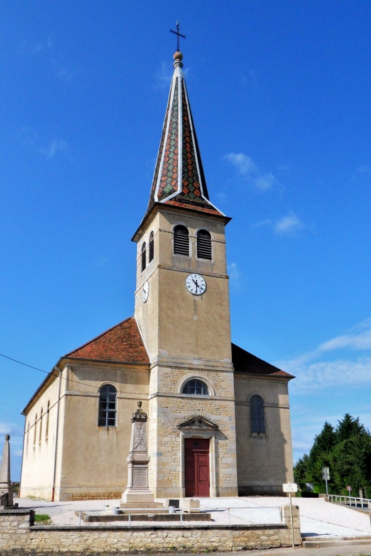 Eglise de Larnaud.Jura