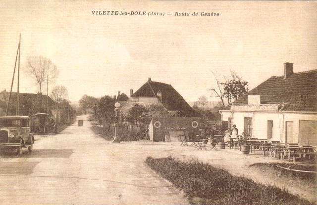 Café Thouret, grande rue - Villette-lès-Dole