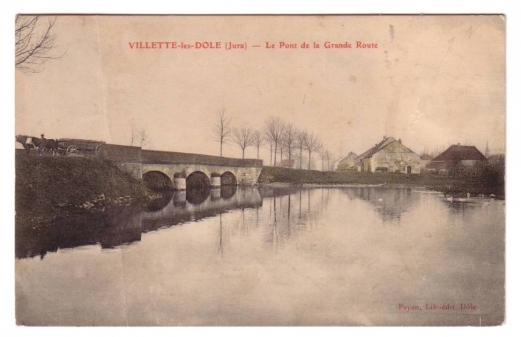 Pont de la clauge - Villette-lès-Dole
