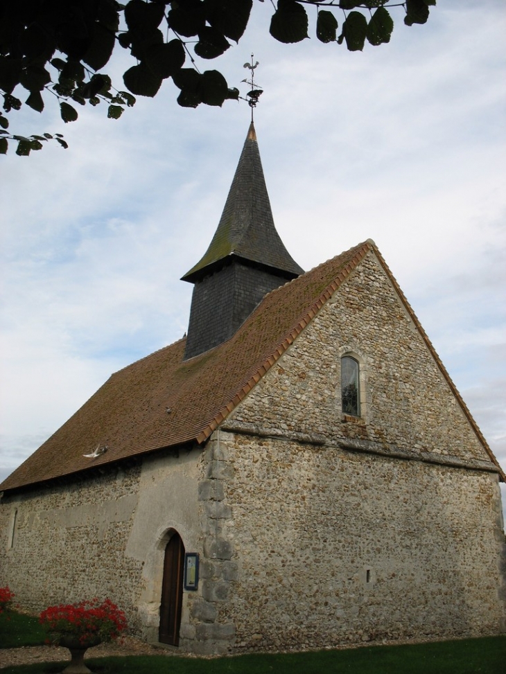 Façade de l'église Saint-Pierre - Aulnay-sur-Iton