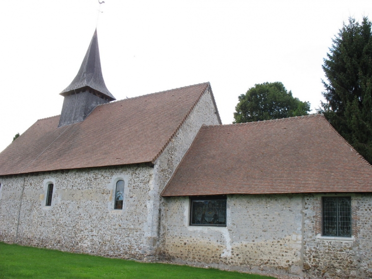 Eglise et ancien cimetière - Aulnay-sur-Iton
