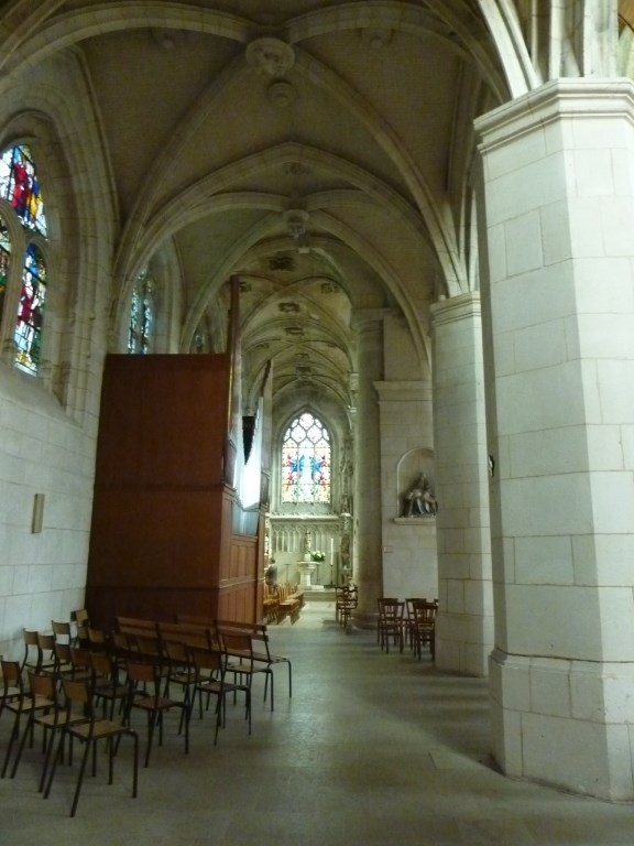 Eglise Saint Nicolas  : Bas côté gauche - Beaumont-le-Roger
