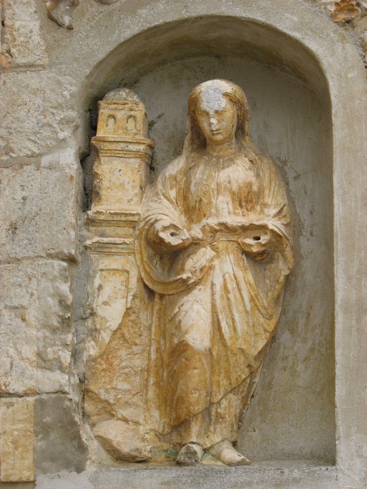 Statue de Sainte Barbe - Bérengeville-la-Campagne
