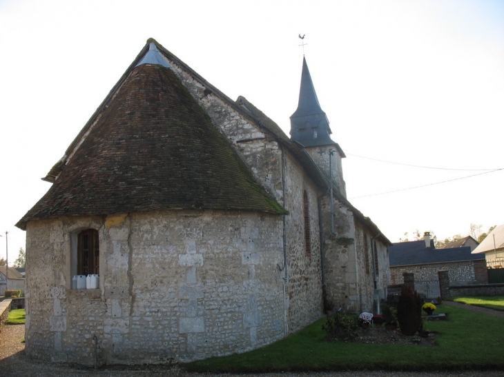 Chevet de l'église Saint-Denis - Bernières-sur-Seine