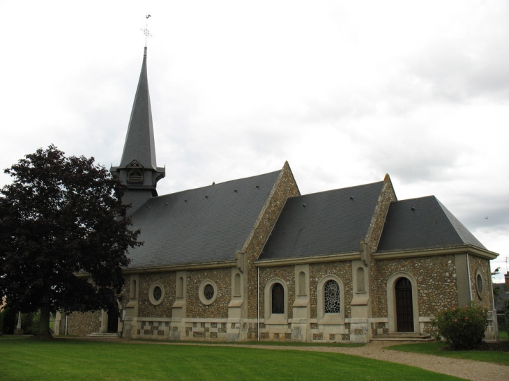 Eglise Notre-Dame de Fatima (reconstruite après la Guerre) - Berville-la-Campagne