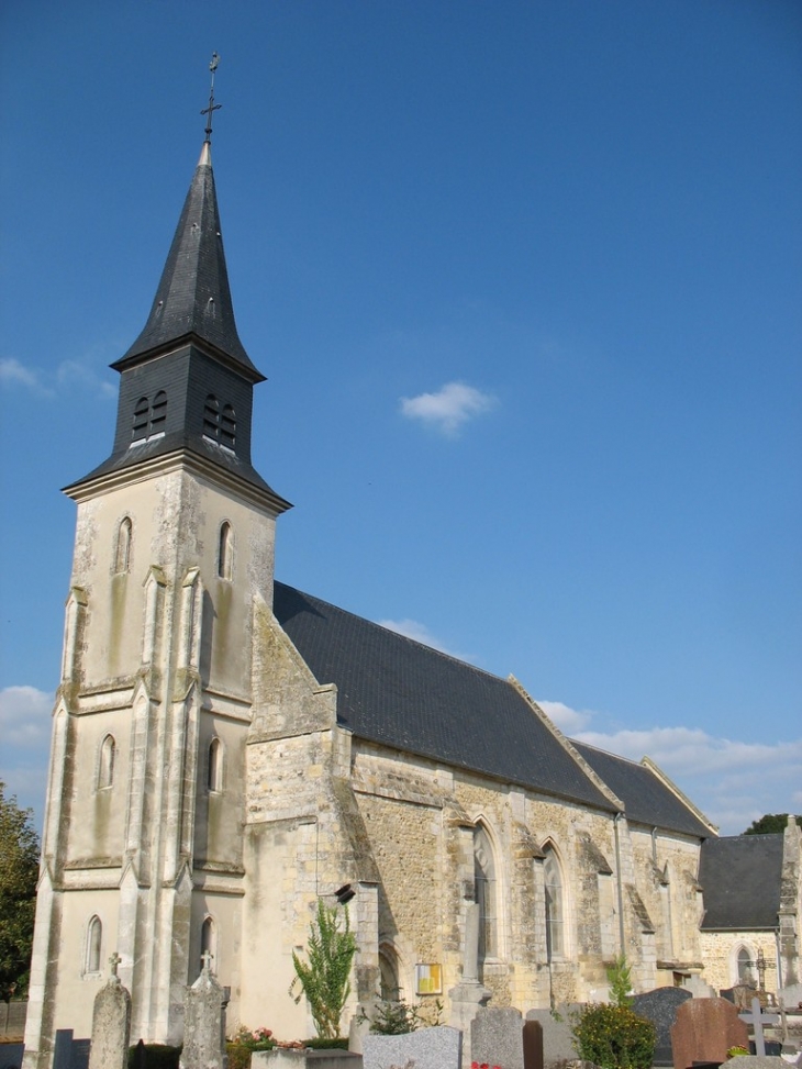 Eglise Saint-Melain - Berville-sur-Mer