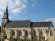 Vue de l'église Saint-Melain