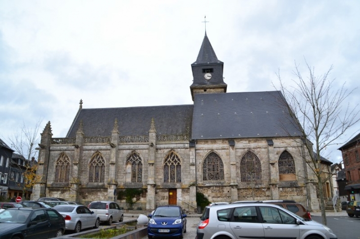 L'église Saint-Hélier.  - Beuzeville