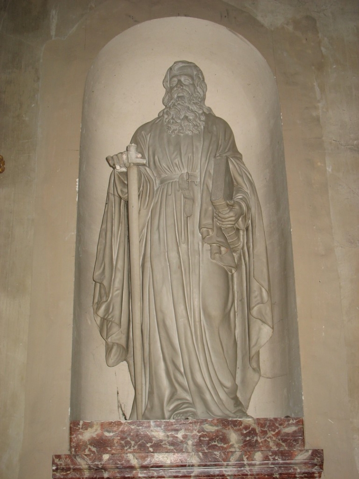 Statue de Saint Paul (le glaive et le Livre) - Breteuil