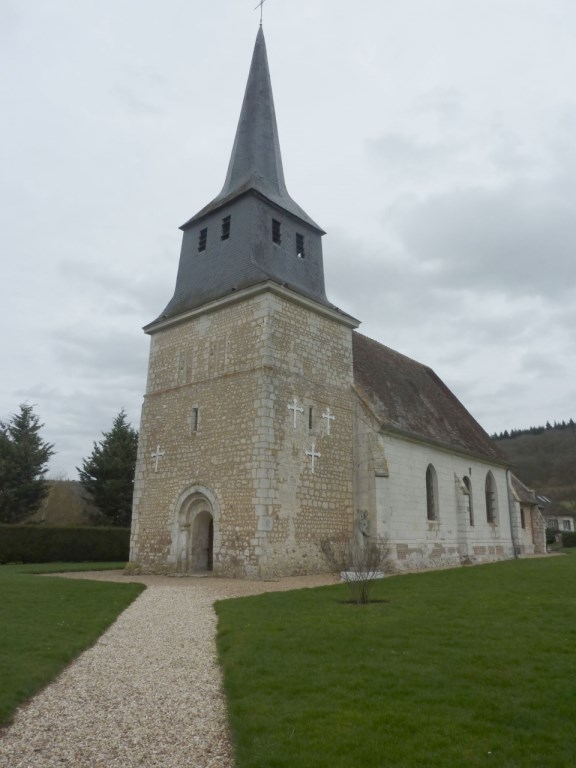 Eglise Saint Martin XIème siècle - Brosville