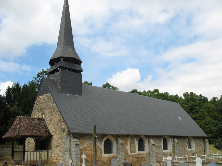 Eglise de Saint-Nicolas du Bosc-L'Abbé - Caorches-Saint-Nicolas