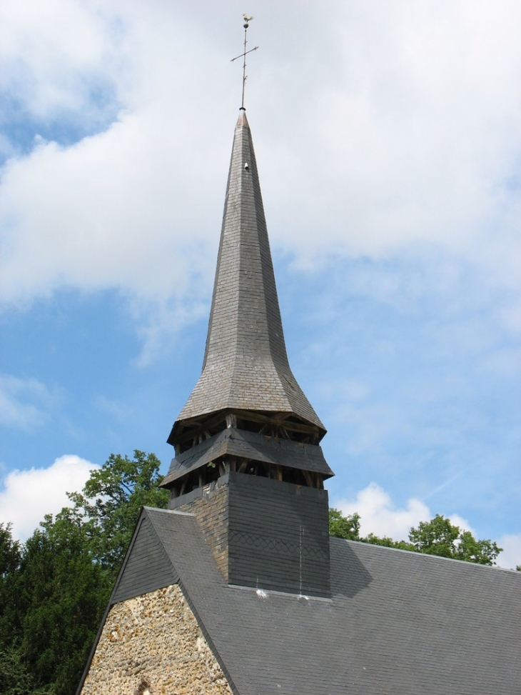 Clocher de l'église Saint-Nicolas - Caorches-Saint-Nicolas