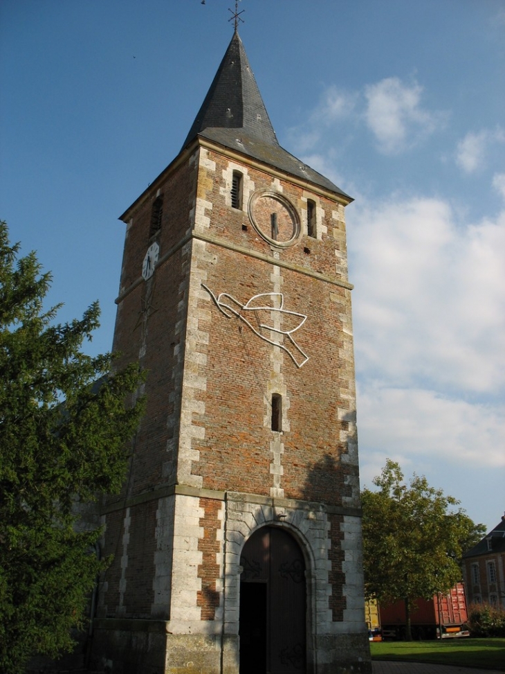 Clocher de l'église Saint-Maclou - Conteville