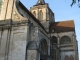 Façade de l'église-Abbatiale Saint-Taurin