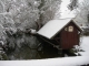 lavoir sous la neige