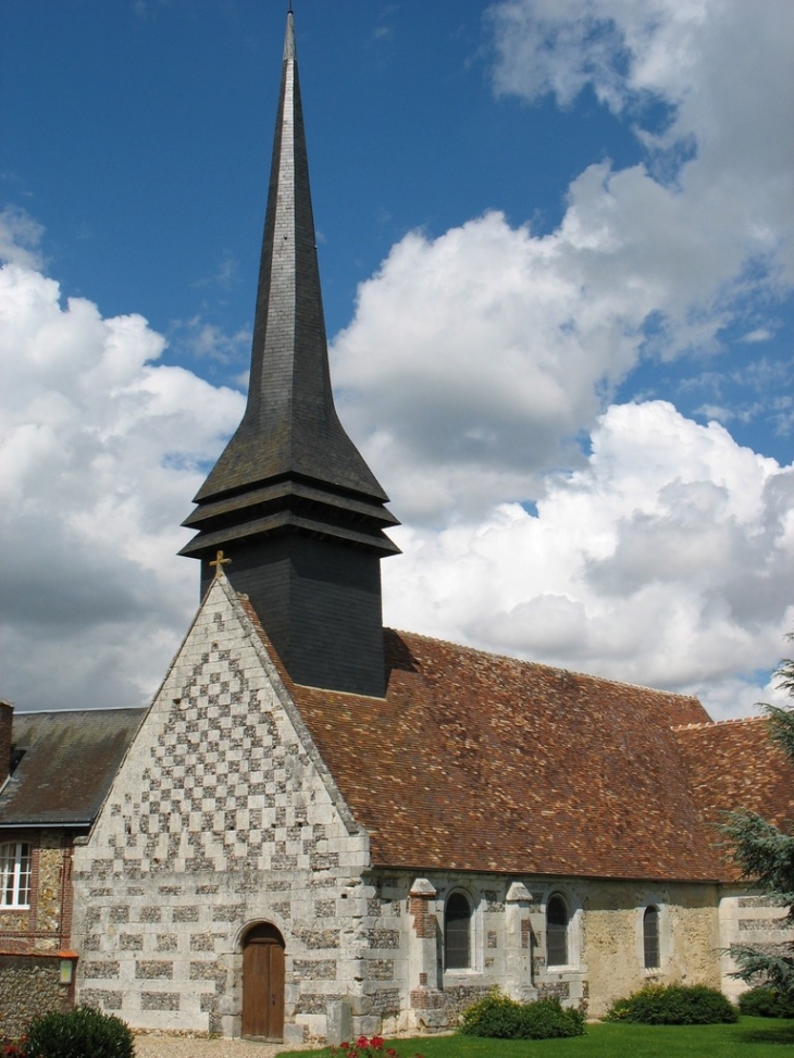 Façade de l'église - Gouttières