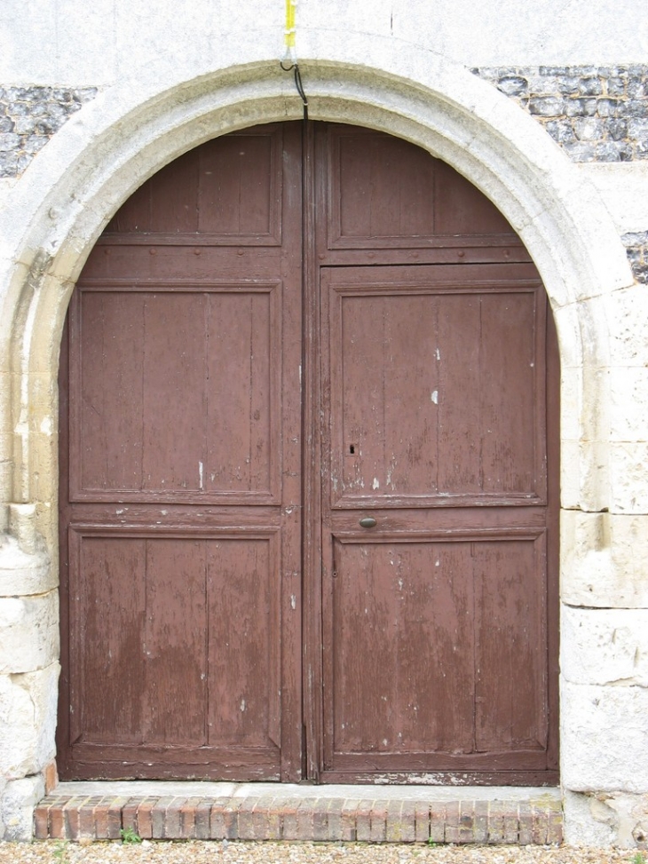 Portail de l'église - Grosley-sur-Risle