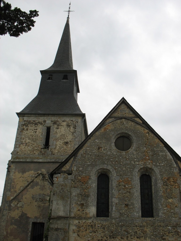 Chevet de l'église Saint-Just - Hecmanville