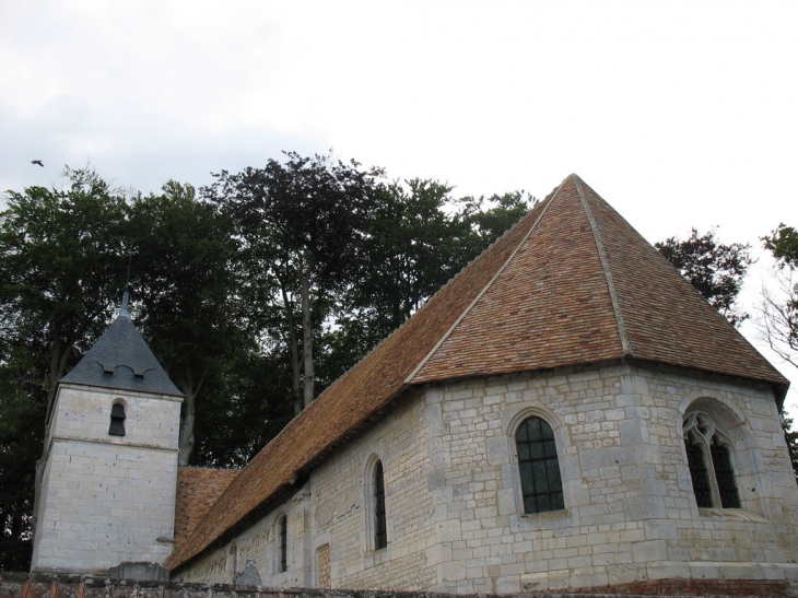 Chevet de l'église Notre-Dame - Houetteville