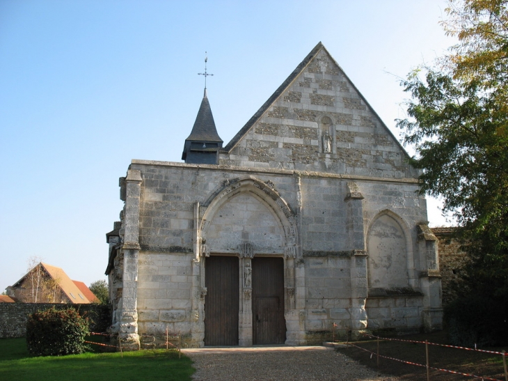 Eglise Saint-Pierre (façade ouest) - Jouy-sur-Eure