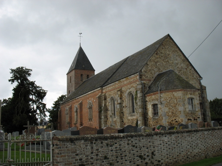 Chevet de l'église Notre-Dame - La Chapelle-Gauthier