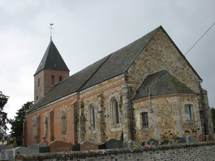 Chevet de l'église Notre-Dame - La Chapelle-Gauthier