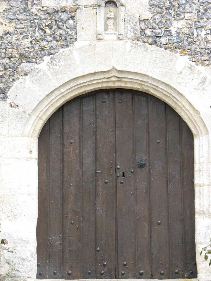 Portail de l'église Notre-Dame - Launay