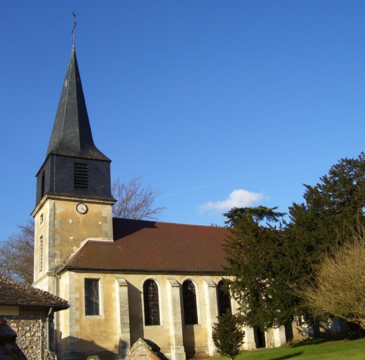 Bec Héllouin  - église St.André - Le Bec-Hellouin