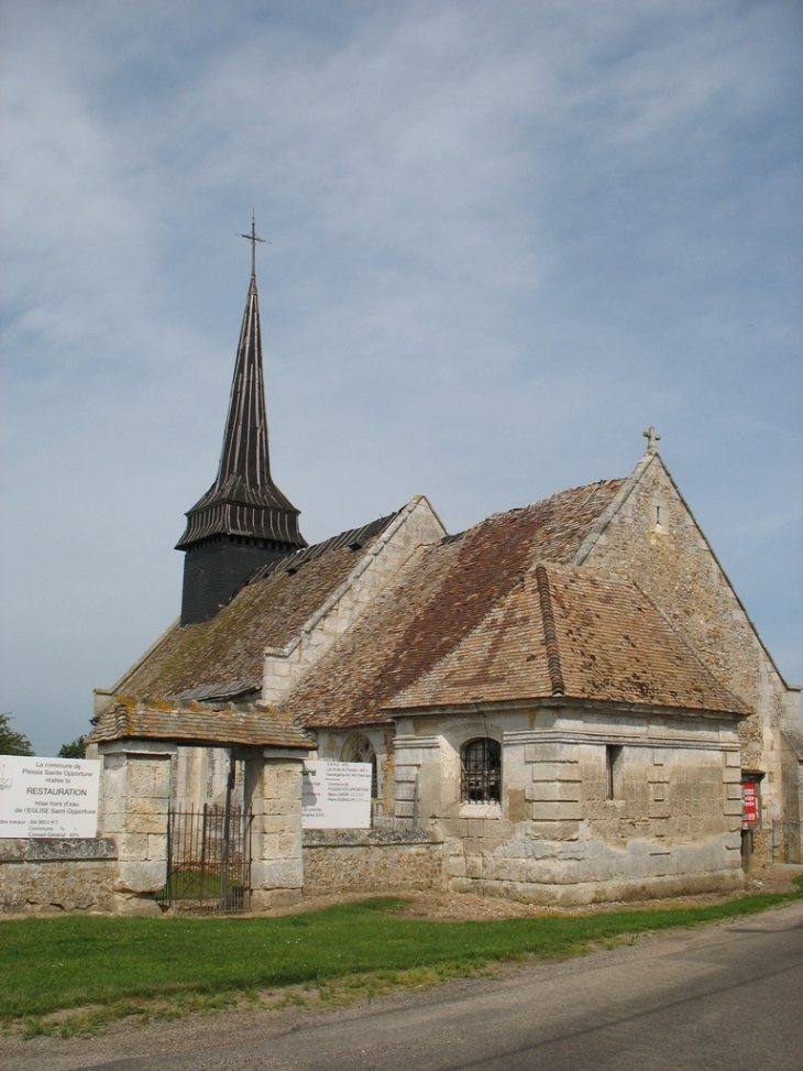 Eglise Saint-Opportune la Campagne - Le Plessis-Sainte-Opportune