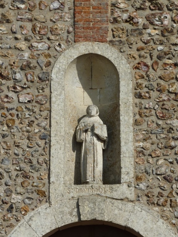Les Essarts -  Statue de Saint Dominique