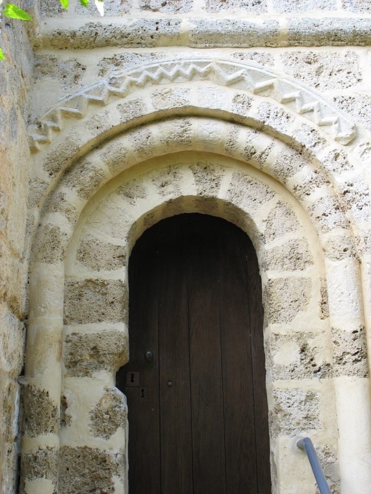 Porte romane - Les Préaux