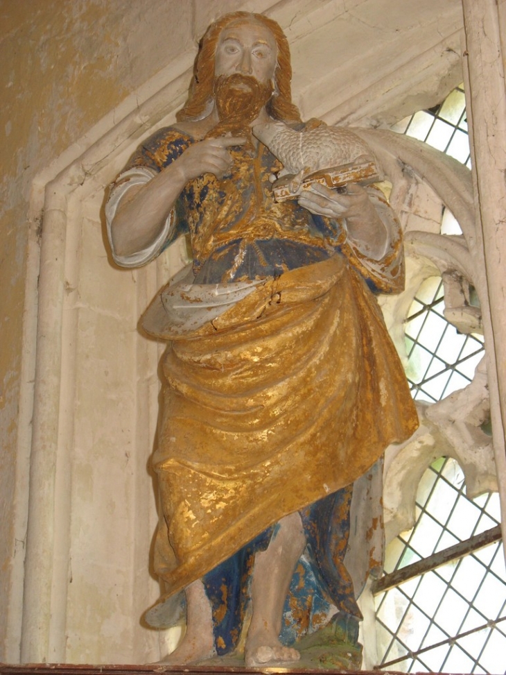 Statue de Saint-Jean-Baptiste - Louversey