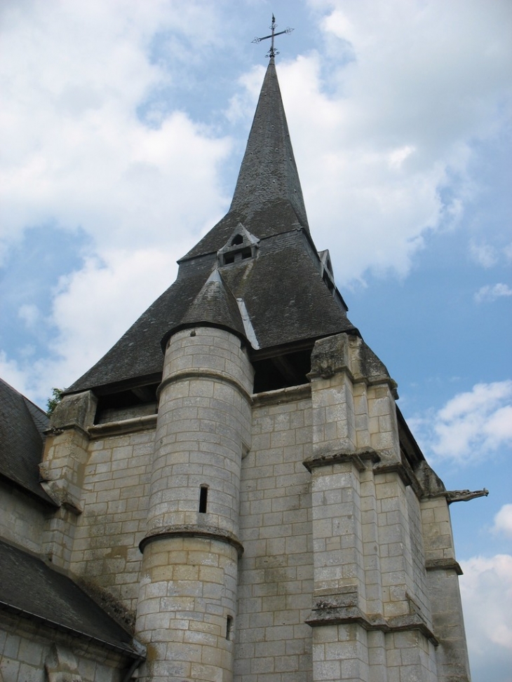 Clocher de l'église Saint-Laurent - Marais-Vernier