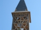 Charpente du nouveau clocher