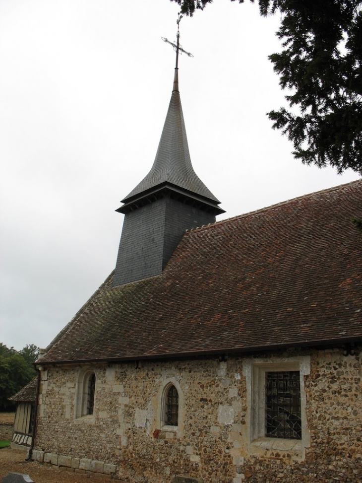 Vue du côté sud de l'église - Nagel-Séez-Mesnil