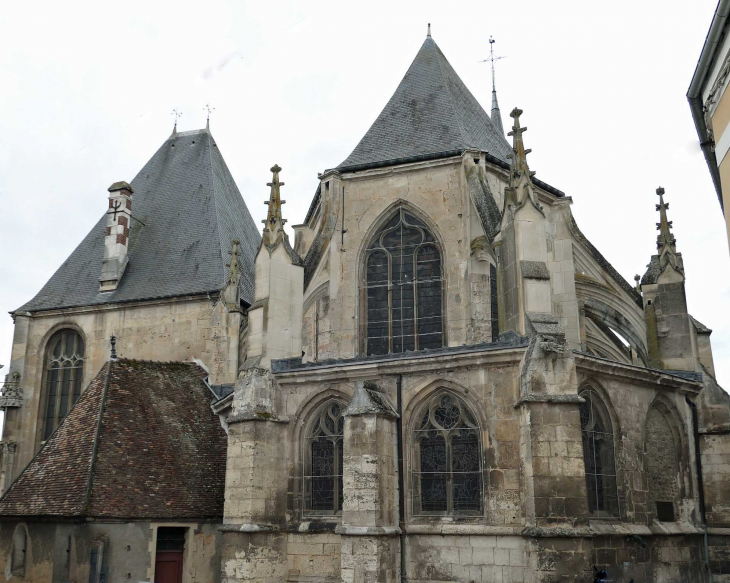 église Saint Martin : l'abside - Nonancourt