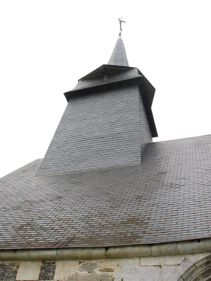 Le Clocher de l'église - Saint-Aubin-des-Hayes