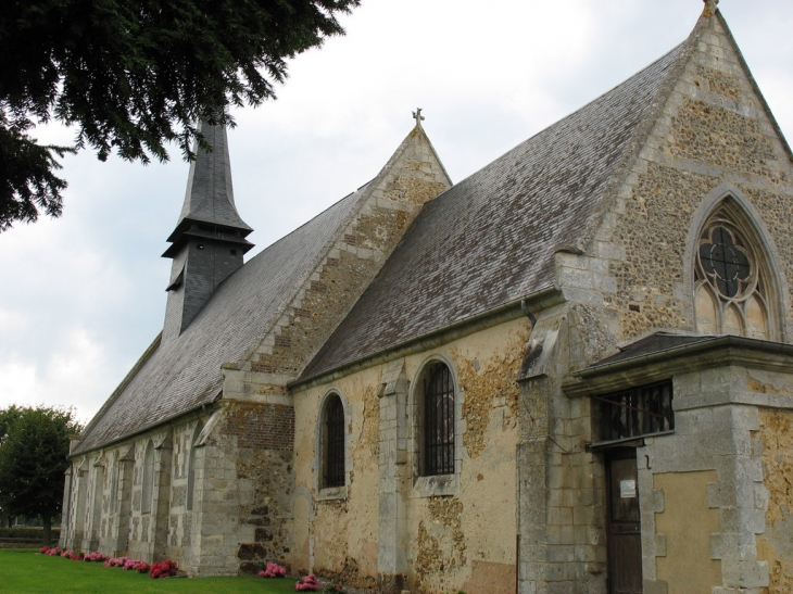 Chevet de l'église - Saint-Aubin-le-Guichard