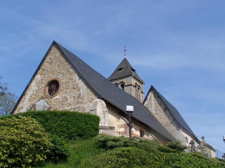 L'église Saint-Georges  XII - XIIIème - Saint-Georges-du-Vièvre