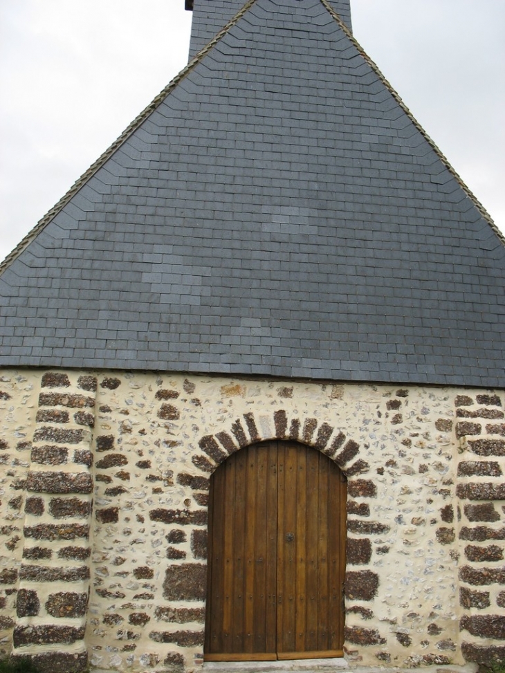 Porche de l'église - Saint-Laurent-du-Tencement