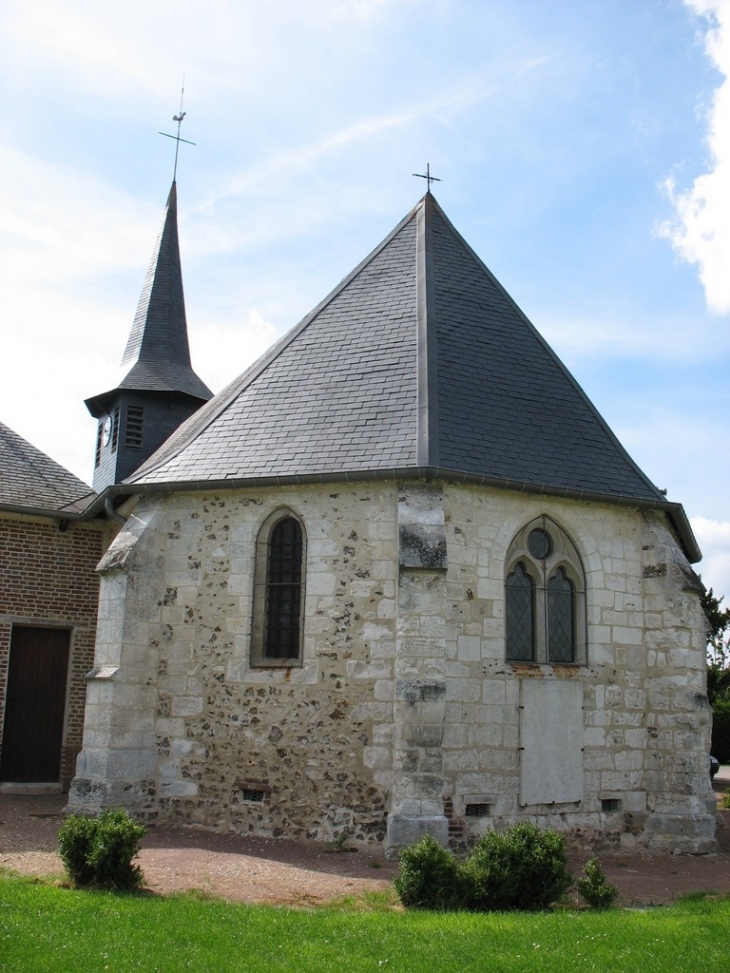 Eglise Saint-Ouen - Chevet - Saint-Ouen-de-Thouberville