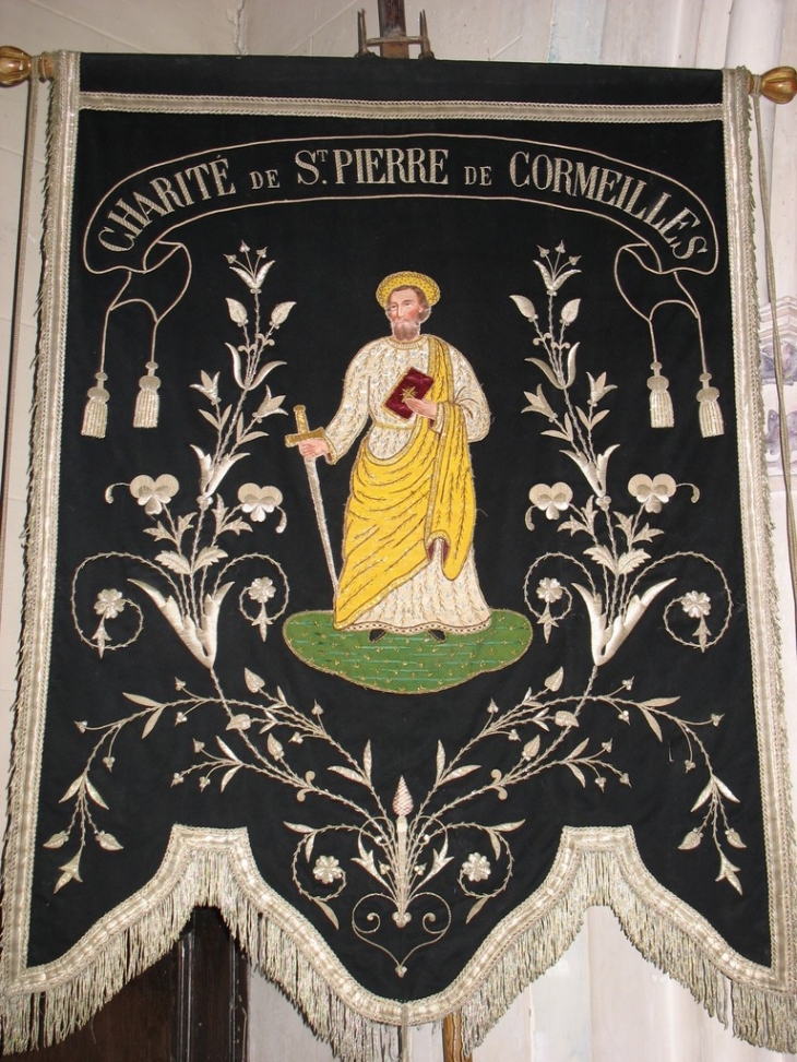 Bannière de La Charité de Saint-Pierre - Saint-Pierre-de-Cormeilles