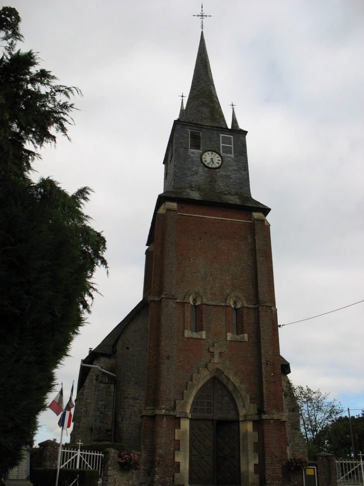 Façade de l'église - Saint-Pierre-de-Cormeilles